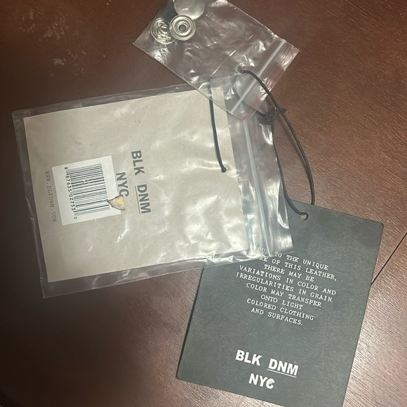 Blk dnm shearling - Picture 8 of 10